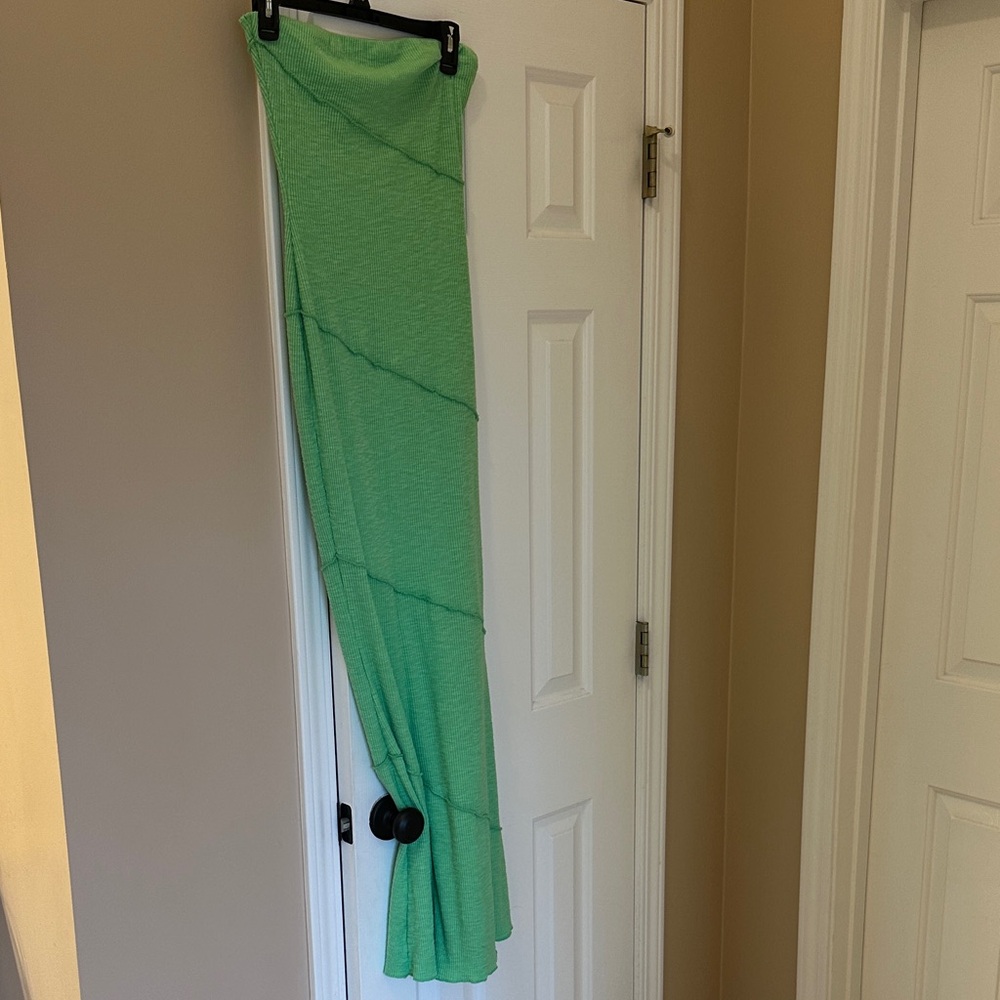 Princess Polly Vibrant Green Maxi Skirt